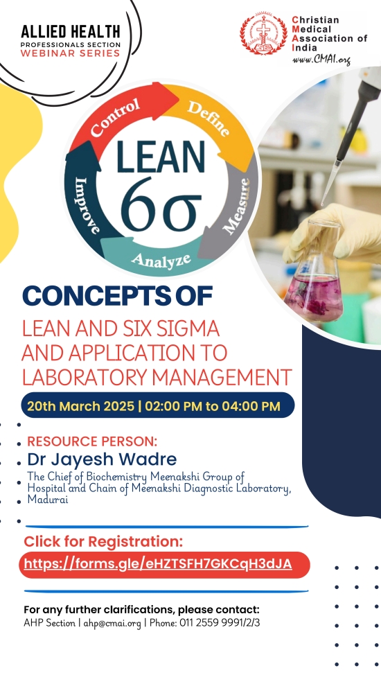 Concepts of Lean and Six Sigma and application to Laboratory Management