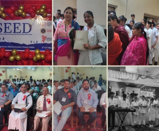 SEED @ Frances Newton Mission Hospital, School of Nursing, Firozpur Cantt. Punjab